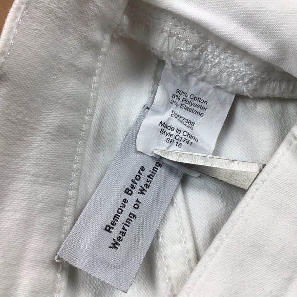 Madewell High Riser Skinny Jeans White - Picture 14 of 16